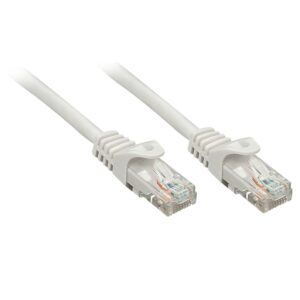 Lindy Cavo Di Rete  Patch Cat.5E U Utp 1M Connettore Rj45 Grigio 10 Anni Di Garanzia