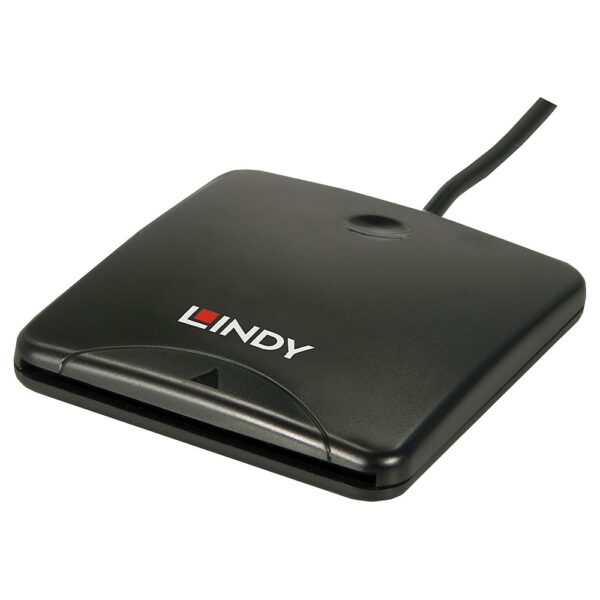 Lindy Smart Card Reader Usb2.0 Per Smartcard Colore Nero