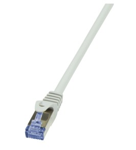 LogiLink 1 m Cat7 S/FTP cavo di rete S/FTP (S-STP) Grigio