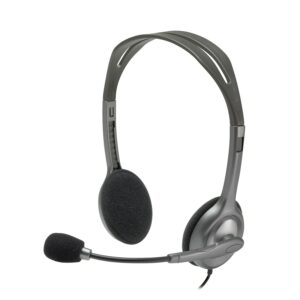 Logitech Cuffie Con Microfono H110, Jack 3.5Mm