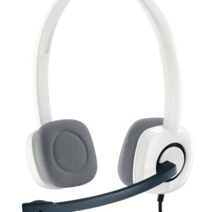 Logitech H150 Cuffia Padiglione auricolare Bianco