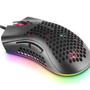 Mars Gaming MMEX mouse Mano destra USB tipo A Ottico 32000 DPI