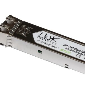 Modulo Minigbic Industriale (Sfp) Multimode Lc Duplex 1000Base-Sx, 850Nm 1,25 Gbps 550 Mt Con Ddm