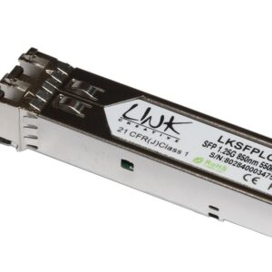 Modulo Minigbic (Sfp) Multimode Lc Duplex 1000Base-Sx, 850Nm 1,25 Gbps 550 Mt Con Ddm