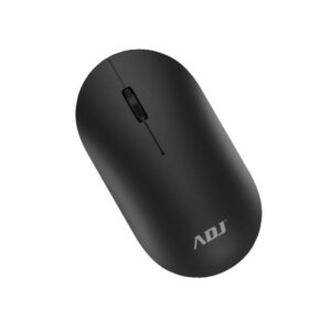 Mouse Wirless Ottico 3D Egg Black 1000 Dpi 3 Tasti Plug&Play Adj