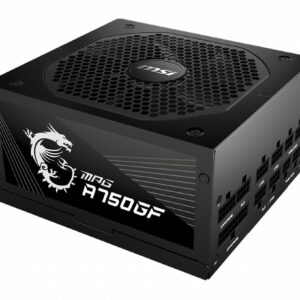 Msi Alimentatore Mpg A750Gf 750W 80Plus Gold Atx 12V Full Modular, Nero