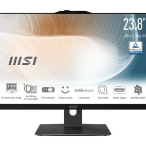 Msi Pc Aio 23,8Am242Tp 12M-640It I5-1235U 16Gb 512Gb Black Win 11 Pro