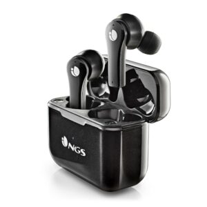 Ngs Auricolari Stereo Bluetooth 5.1 Artica Bloom + Base Di Ricarica + Touch Sensor + Vivavoce Black