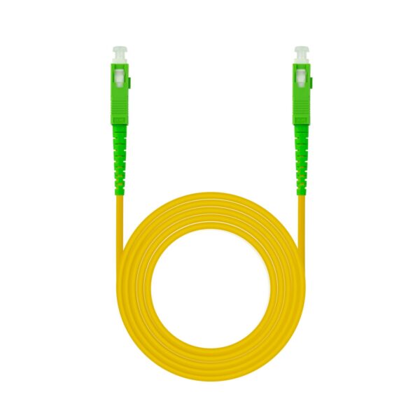 Nanocable 10.20.0015 cavo a fibre ottiche 15 m SC G.657.A2 Giallo