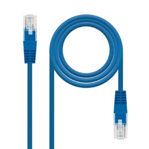 Nanocable 10.20.0401-BL cavo di rete Blu 1 m Cat6e U/UTP (UTP)