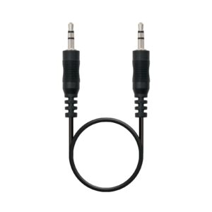 Nanocable 10.24.0101 cavo audio 1,5 m 3.5mm Nero