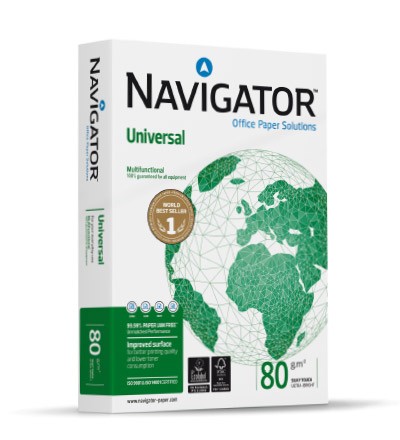 Navigator UNIVERSAL carta inkjet A4 (210x297 mm) Seta 500 fogli Bianco