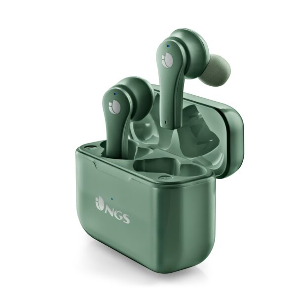 Ngs Cuffie True Wireless Stereo E Bluetooth 5.1 Con Base Di Ricarica + Touch Sensor + Funzione Vivav