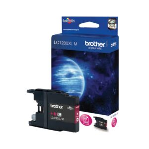 ORIGINALE Brother Cartuccia d'inchiostro magenta LC1280XLM LC-1280XL 1200 pagine