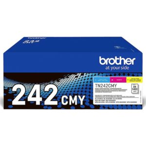 ORIGINALE Brother Multipack ciano / magenta / giallo TN-242CMY 4200 pagine