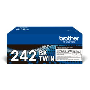 ORIGINALE Brother Multipack nero TN-242BK TWIN 2500 pagine