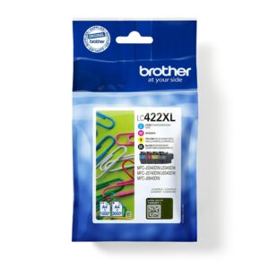 ORIGINALE Brother Multipack nero / ciano / magenta / giallo LC-422XL LC422XLVAL 7500 pagine