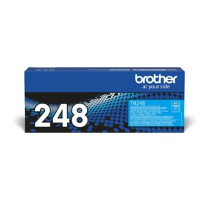 ORIGINALE Brother toner ciano TN-248C 248 1000 pagine