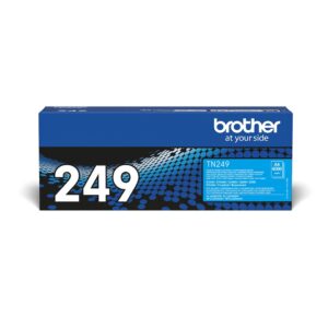 ORIGINALE Brother toner ciano TN-249C 249 4000 pagine