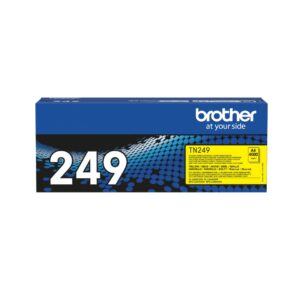 ORIGINALE Brother toner giallo TN-249Y 249 4000 pagine