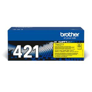 ORIGINALE Brother toner giallo TN-421Y 421 1800 pagine