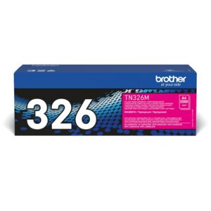 ORIGINALE Brother toner magenta TN-326M 326 3500 pagine