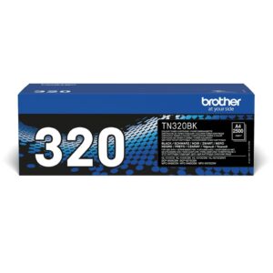 ORIGINALE Brother toner nero TN-320BK 320 2500 pagine