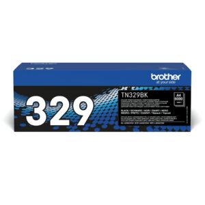 ORIGINALE Brother toner nero TN-329BK 329 6000 pagine