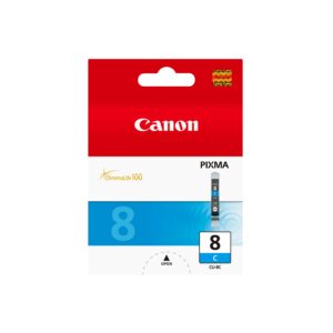 ORIGINALE Canon Cartuccia d'inchiostro ciano CLI-8c 0621B001 790 pagine 13ml