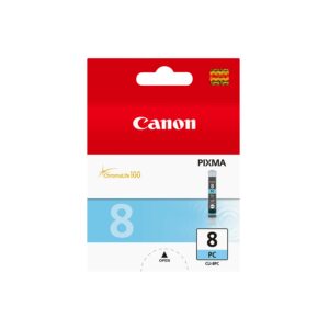 ORIGINALE Canon Cartuccia d'inchiostro ciano CLI-8pc 0624B001 450 pagine 13ml