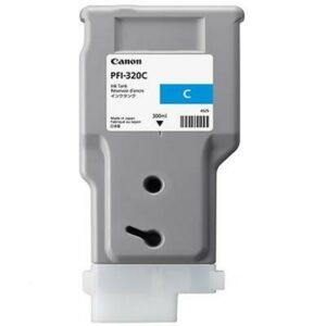 ORIGINALE Canon Cartuccia d'inchiostro ciano PFI-320c 2891C001 300ml