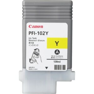 ORIGINALE Canon Cartuccia d'inchiostro giallo PFI-102y 0898B001 130ml