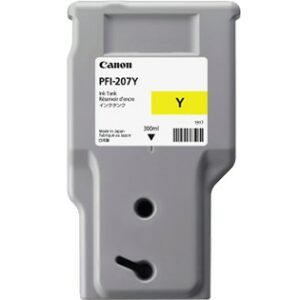 ORIGINALE Canon Cartuccia d'inchiostro giallo PFI-207y 8792B001 300ml