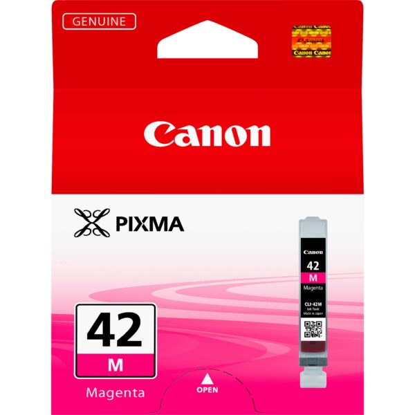 ORIGINALE Canon Cartuccia d'inchiostro magenta CLI-42m 6386B001 416 pagine 13ml