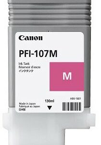 ORIGINALE Canon Cartuccia d'inchiostro magenta PFI-107m 6707B001 130ml