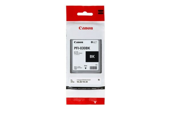 ORIGINALE Canon Cartuccia d'inchiostro nero PFI-030BK 3489C001 55ml