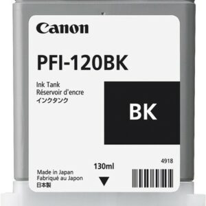 ORIGINALE Canon Cartuccia d'inchiostro nero PFI-120bk 2885C001 130ml