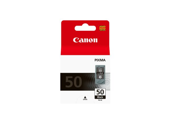 ORIGINALE Canon Cartuccia d'inchiostro nero PG-50 0616B001 22ml