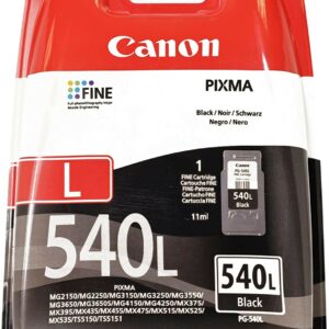 ORIGINALE Canon Cartuccia d'inchiostro nero PG-540L 5224B001 300 pagine 11ml