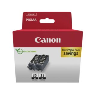 ORIGINALE Canon Multipack nero PGI-35BK 1509B029