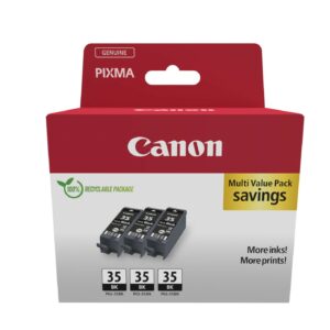 ORIGINALE Canon Multipack nero PGI-35BK 3er 1509B028