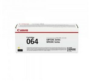 ORIGINALE Canon toner giallo 064 y 4931C001 5000 pagine