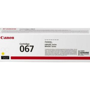 ORIGINALE Canon toner giallo 067 y 5099C002 1250 pagine