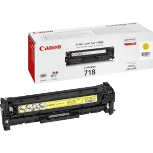 ORIGINALE Canon toner giallo 718 Y 2659B002 2900 pagine