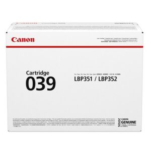 ORIGINALE Canon toner nero 039 0287C001 11000 pagine