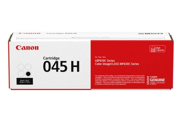 ORIGINALE Canon toner nero 045hbk 1246C002 2800 pagine