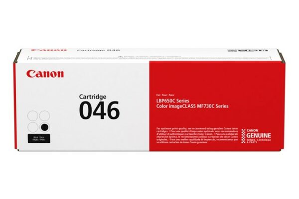 ORIGINALE Canon toner nero 046bk 1250C002 2200 pagine