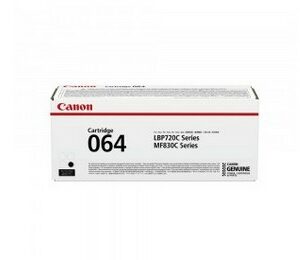 ORIGINALE Canon toner nero 064 bk 4937C001 6000 pagine