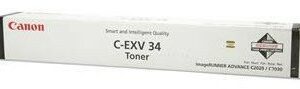 ORIGINALE Canon toner nero C-EXV34BK 3782B002 23000 pagine