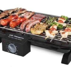 Orbegozo BCT 3850 Barbecue Da tavolo Elettrico Nero 2200 W